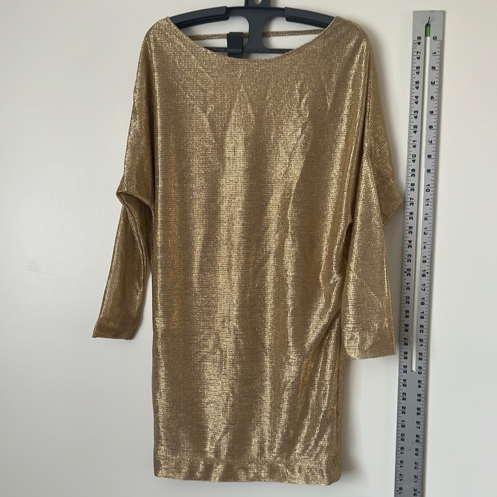 👑Hotel Particulier Gold Dress